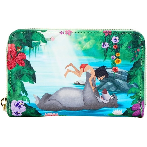 Loungefly Disney Jungle Book Bare Necessities Zip Around Wallet - Picture 4 of 7